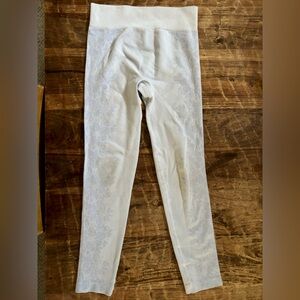 All in Motion Light Gray/Blue Textured Leggings